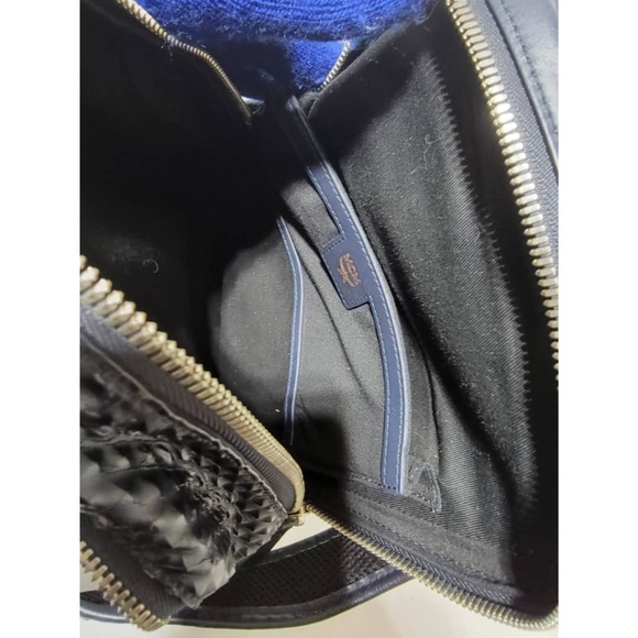 Authentic MCM Backpack Duke Luxus Deep Navy Blue - Picture 16 of 16